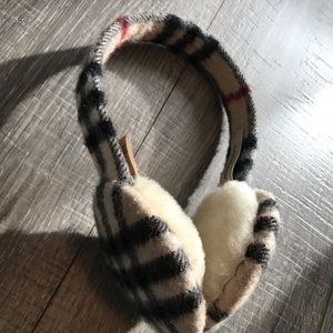 Burberry cashmere earmuffs